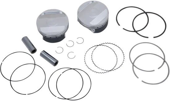 Wossner Complete Piston Kit 97.95mm 5 Over 11.01