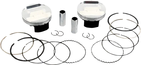 Wossner Complete Piston Kit 92.94mm 12.0.1 STD Ring Circlip Wrist Pin
