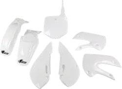 UFO Full Body Plastic Kit Fender Fairing Side Panel White