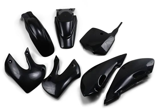UFO Full Body Plastic Kit Fender Fairing Side Panel Black