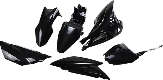 UFO Full Body Plastic Kit Fender Fairing Side Panel Black