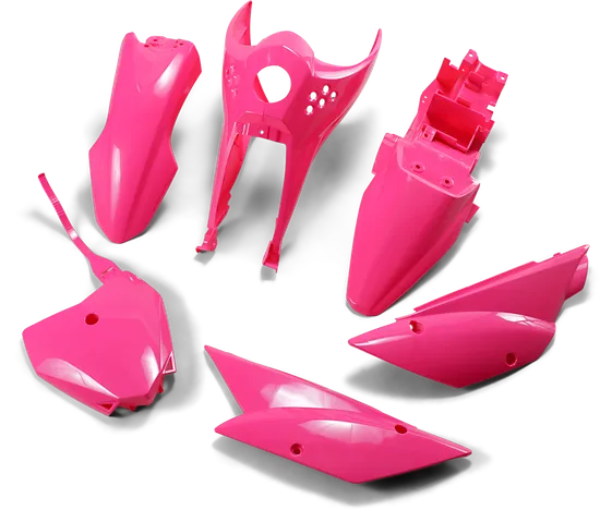 UFO Full Body Plastic Kit Fender Fairing Side Panel Pink