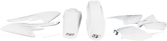 UFO Full Body Plastic Kit Fender Fairing Side Panel White