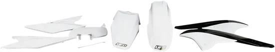 UFO Full Body Plastic Kit Fender Fairing Side Panel White