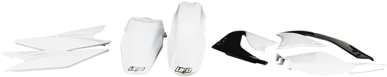 UFO Full Body Plastic Kit Fender Fairing Side Panel White