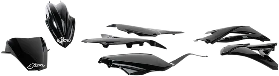 UFO Full Body Plastic Kit Fender Fairing Side Panel Black