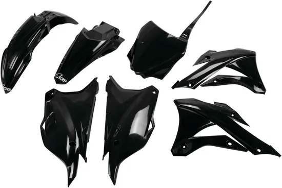 UFO Full Body Plastic Kit Fender Fairing Side Panel Black