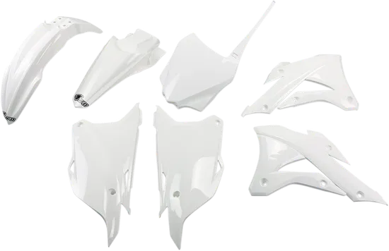UFO Full Body Plastic Kit Fender Fairing Side Panel White