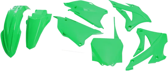 UFO Full Body Plastic Kit Fender Fairing Side Panel Neon Green