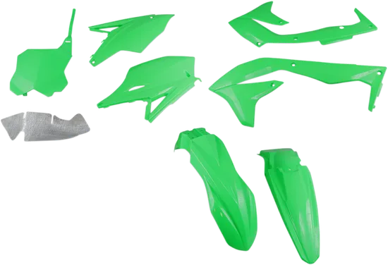 UFO Full Body Plastic Kit Fender Fairing Side Panel Neon Green