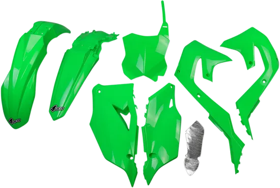 UFO Full Body Plastic Kit Fender Fairing Side Panel Neon Green