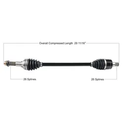 Tytaneum Heavy Duty Axle Front Left or Right