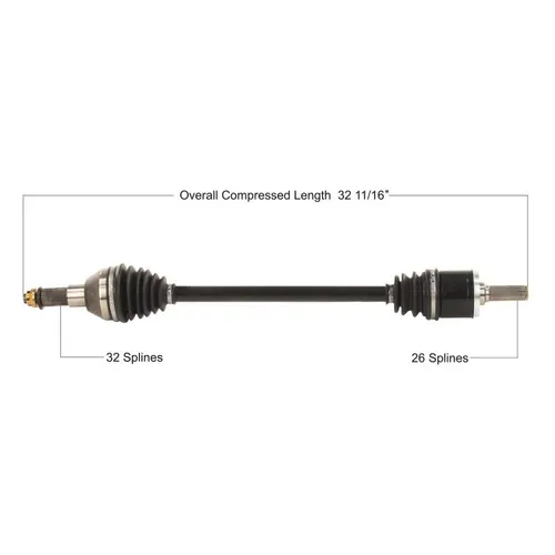Tytaneum Heavy Duty Front Right CV Axle
