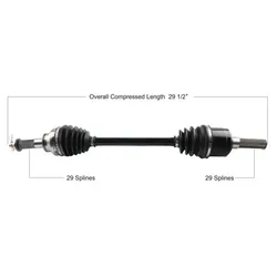 Tytaneum Replacement CV Axle Rear Right