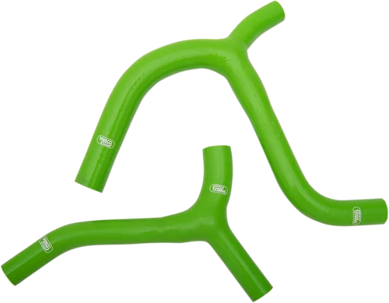 Moose Green Race Fit Radiator 2 Hose Kit