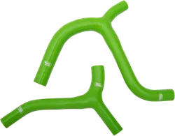 Moose Green Race Fit Radiator 2 Hose Kit