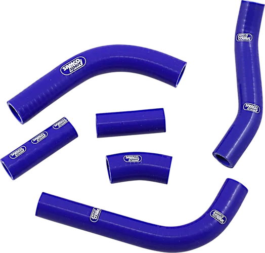 Moose Blue Stock Fit Radiator 6 Hose Kit