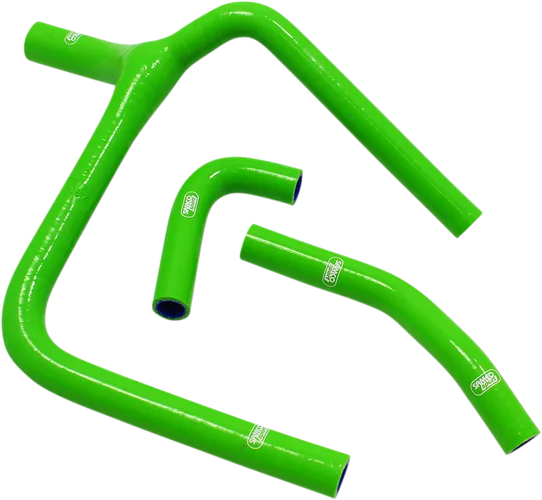 Moose Green Race Fit Radiator 3 Hose Kit