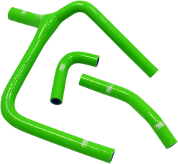 Moose Green Race Fit Radiator 3 Hose Kit