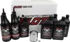 Klotz Premium Synthetic Oil Service Kit Chrome Filter 20W50 4qt