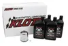 Klotz Engine Oil Change Kit w Chrome Filter 20W50 4qt