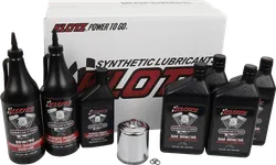 Klotz Premium Engine Oil Service Kit w Chrome Filter 20W50 4qt