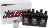 Klotz Engine Oil Change Kit w Chrome Filter 20W50 5qt