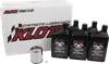 Klotz Synthetic Oil Change Kit w Chrome Filter 20W50 5qt