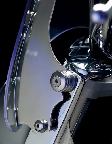 National Cycle Switchblade Windshield Mount Hardware Kit Quick Release Chrome