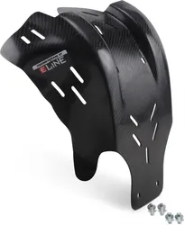 Moose Eline Carbon Frame Belly Skid Plate Guard