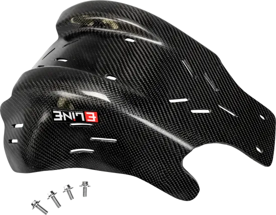 E-Line Carbon Fiber Chassis Belly Skid Plate