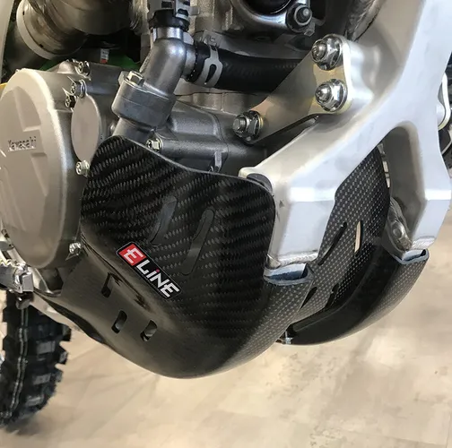 E-Line Carbon Fiber Chassis Belly Skid Plate