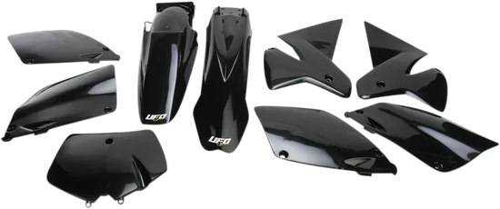 UFO Full Body Plastic Kit Fender Fairing Side Panel Black 1