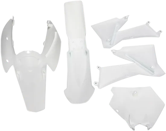 UFO Full Body Plastic Kit Fender Fairing Side Panel White 1
