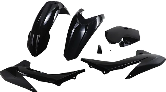 UFO Full Body Plastic Kit Fender Fairing Side Panel Black