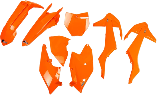 UFO Full Body Plastic Kit Fender Fairing Side Panel Neon Orange