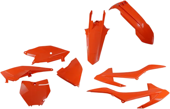 UFO Full Body Plastic Kit Fender Fairing Side Panel Orange