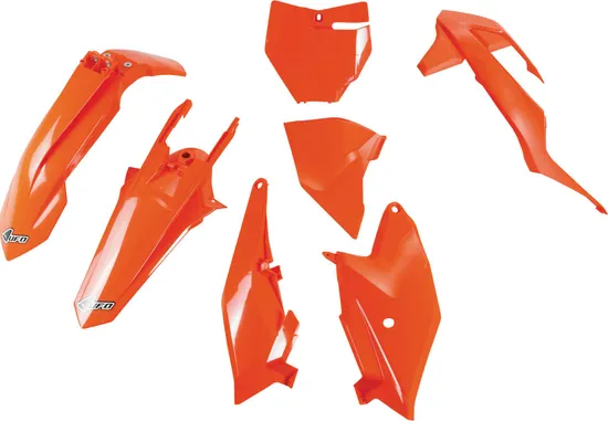 UFO Full Body Plastic Kit Fender Fairing Side Panel Orange