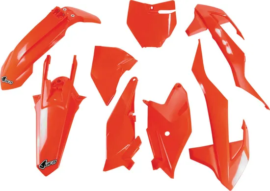 UFO Full Body Plastic Kit Fender Fairing Side Panel Neon Orange