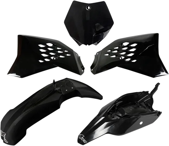 UFO Full Body Plastic Kit Fender Fairing Side Panel Black