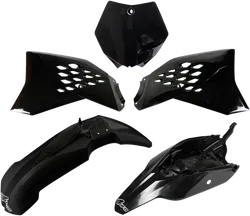 UFO Full Body Plastic Kit Fender Fairing Side Panel Black
