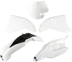 UFO Full Body Plastic Kit Fender Fairing Side Panel White