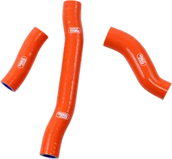 Moose Orange Race Fit Radiator 3 Hose Kit