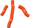 Moose Orange Race Fit Radiator 3 Hose Kit