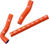 Moose Orange Race Fit Radiator 3 Hose Kit