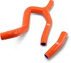 Moose Orange Race Fit Radiator 2 Hose Kit