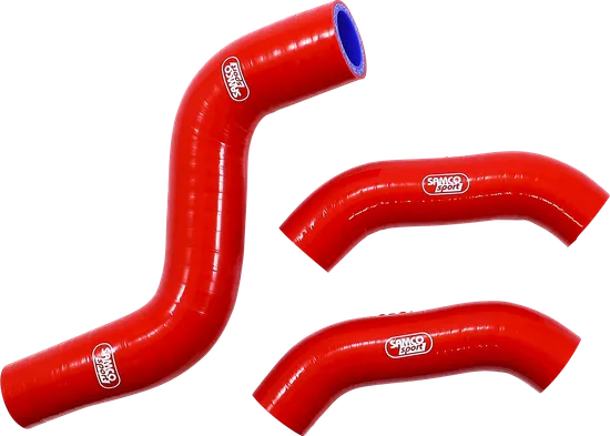 Moose Red Silicone Radiator Hose Kit for GAS GAS