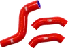 Moose Red Silicone Radiator Hose Kit for GAS GAS