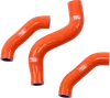 Moose Orange Race Fit Radiator 3 Hose Kit