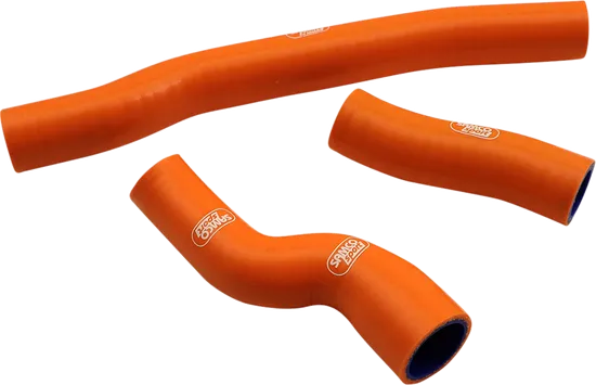Moose Orange Silicone Radiator Hose Kit for KTM
